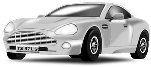 Silvery Car