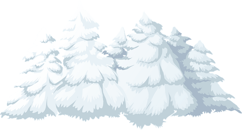Alpine Landscape - Snow on the Pines