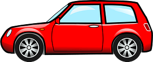 Rotes Auto