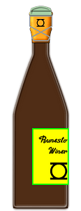 Champagne bottle