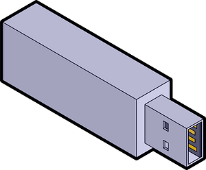 Isometric USB Stick