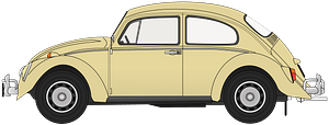 Tan Volkswagen Beetle