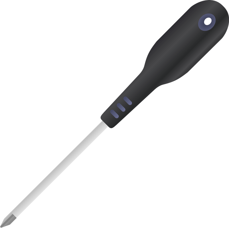 Outstanding Screwdriver - Black and White