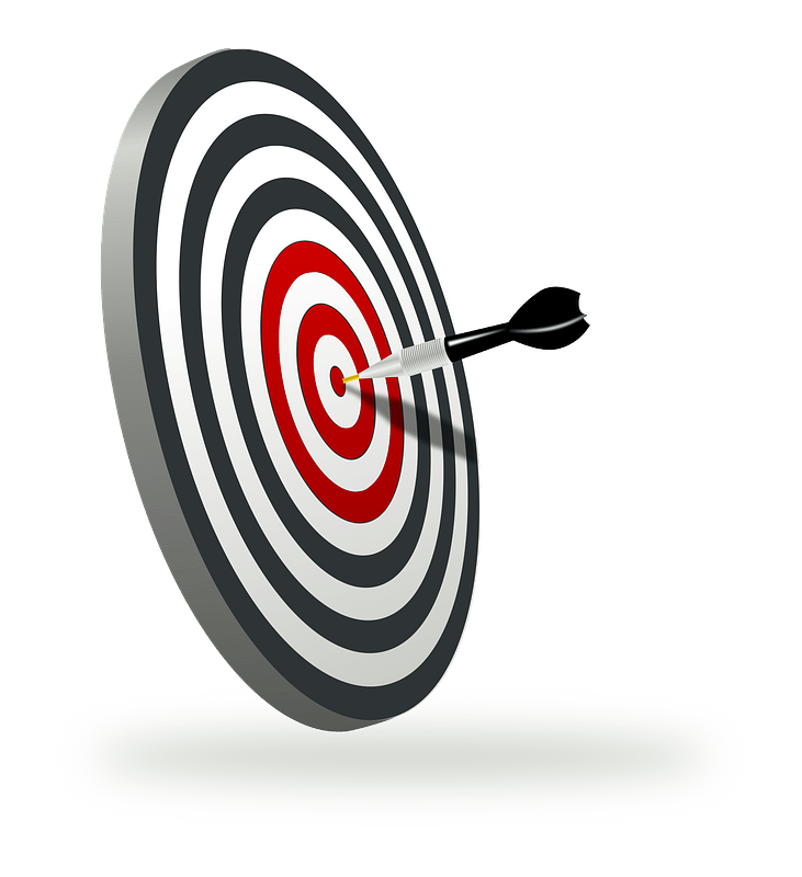 A Target with a Dart