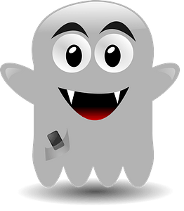 Ghost with a Cellephone