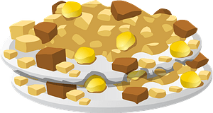 Hash on Plates Stacked Up