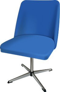 70s Blue Chair