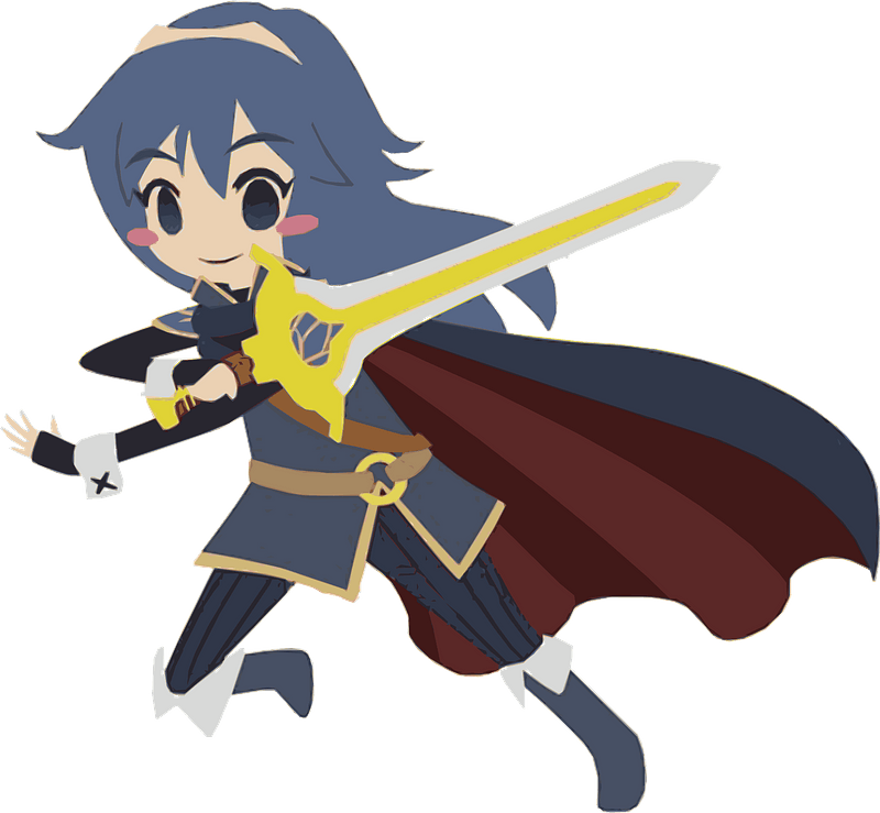 Girl Wielding Sword