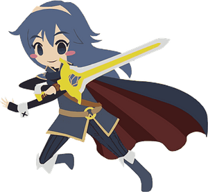 Girl Wielding Sword