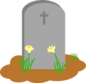Gravesite with Flowers
