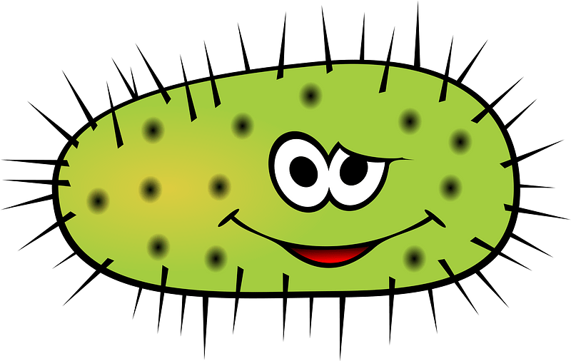 Funny Green Bactera