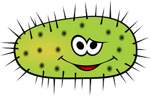 Funny Green Bactera