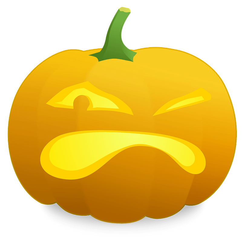 Jack O' Lantern: Randy - Angry Face