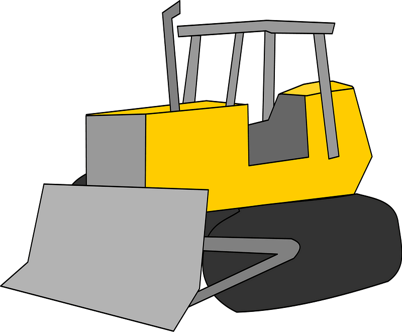 Yellow Bulldozer