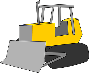 Yellow Bulldozer