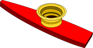 Red and Yellow Kazoo