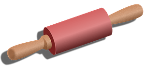 Red Rolling Pin