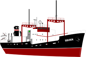 Red Ocean Liner