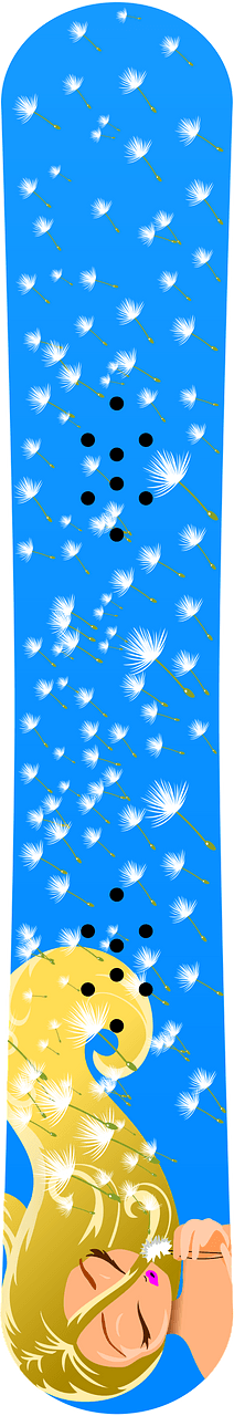 Blue Snowboard