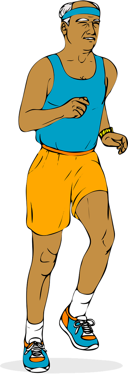Jogging person