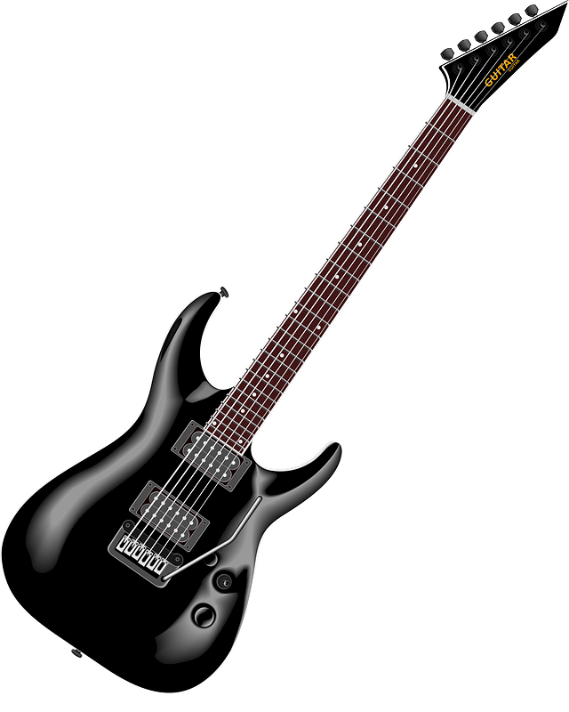Black Electrical Guitar