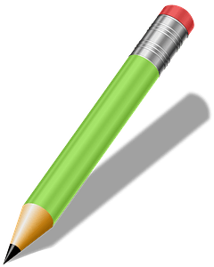 Short Green Pencil