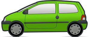 Green Renault Twingo