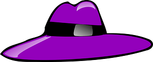 Purple Pimp Hat