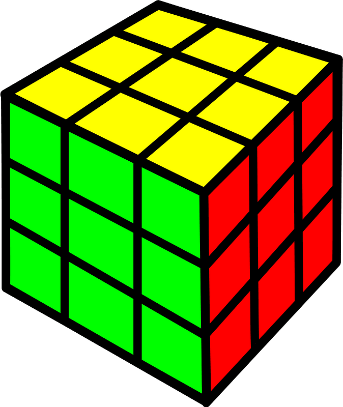 Solved Rubik's Cube