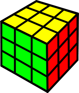 Solved Rubik's Cube