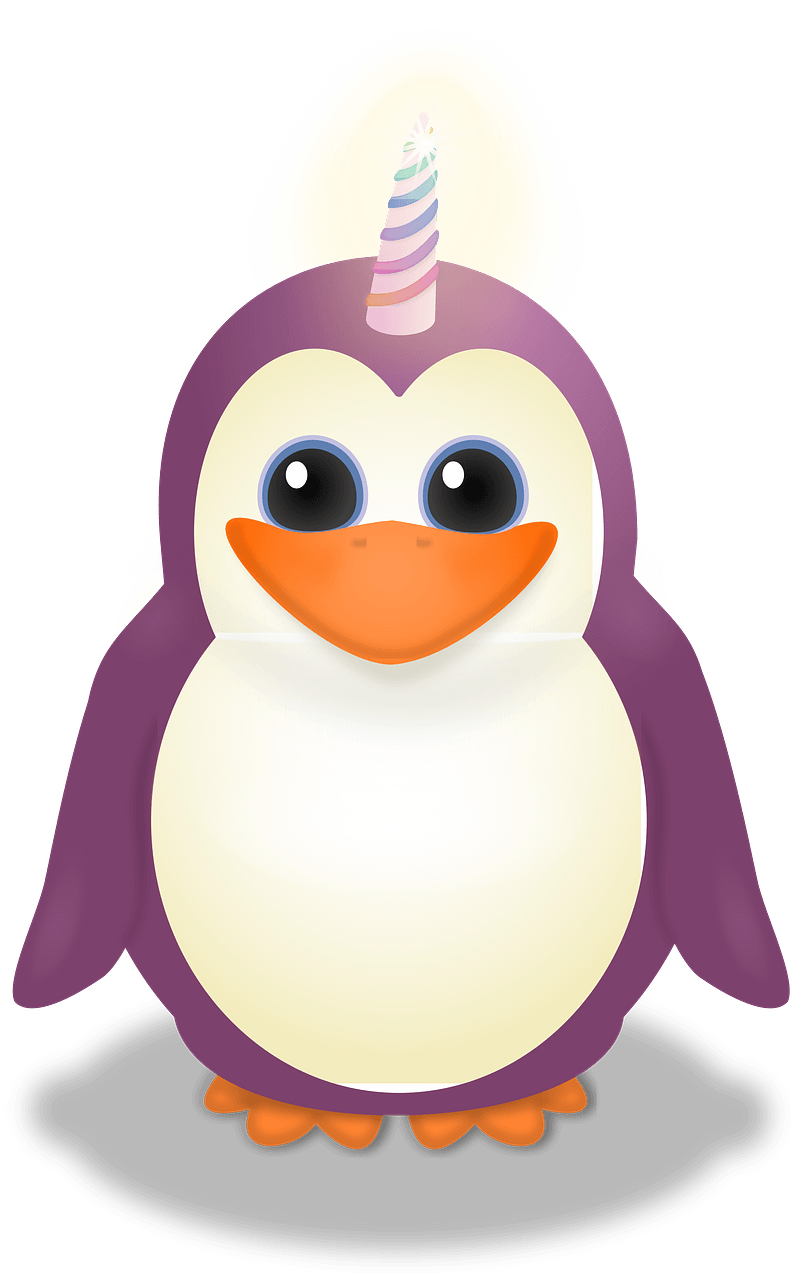 Penguin-unicorn