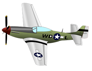 P51 Mustang Airplane
