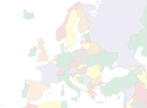Map of Europe