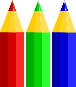 Colored pencils