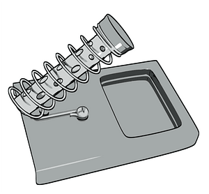 Soldering iron stand