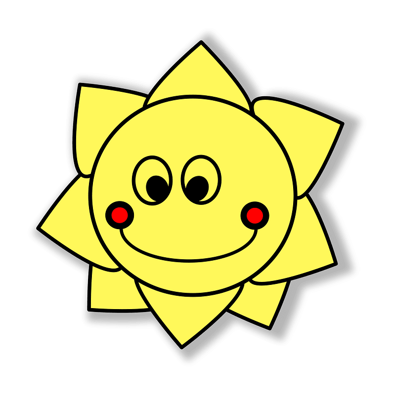 Sonne - Kostenlose Vektor-Clipart-Bilder auf creazilla.com