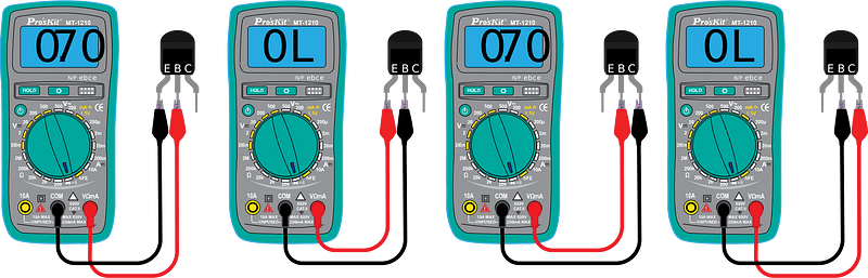 Transistor checking