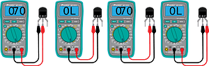 Transistor checking