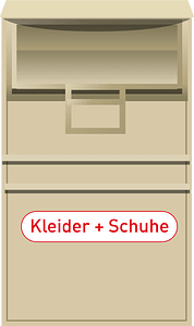 Dress container
