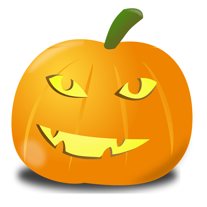 Smiling Jack-o'-lantern