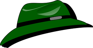 Green hat