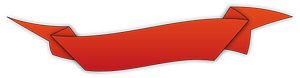 Red ribbon banner