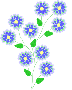 Blue Flowers