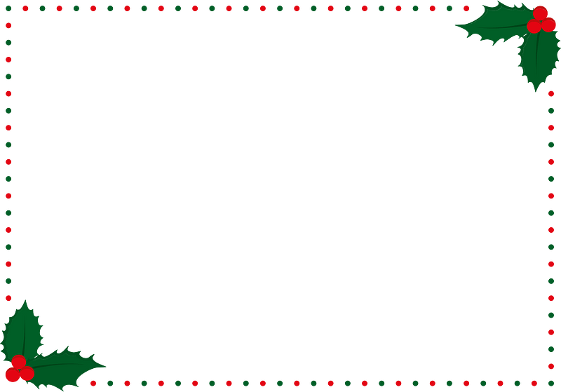Christmas frame