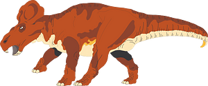 Red Dinosaur