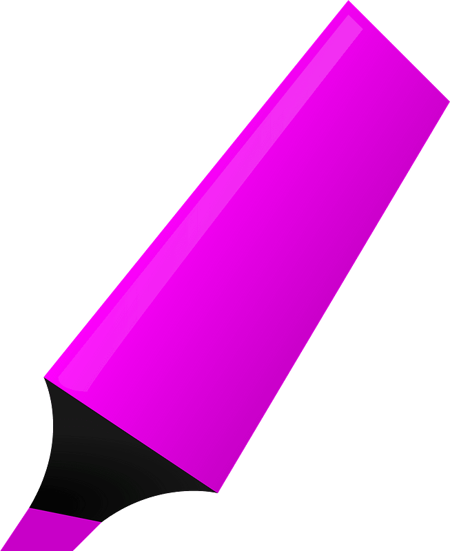 Purple highlighter