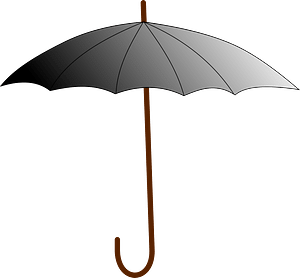 Parapluie ouvert