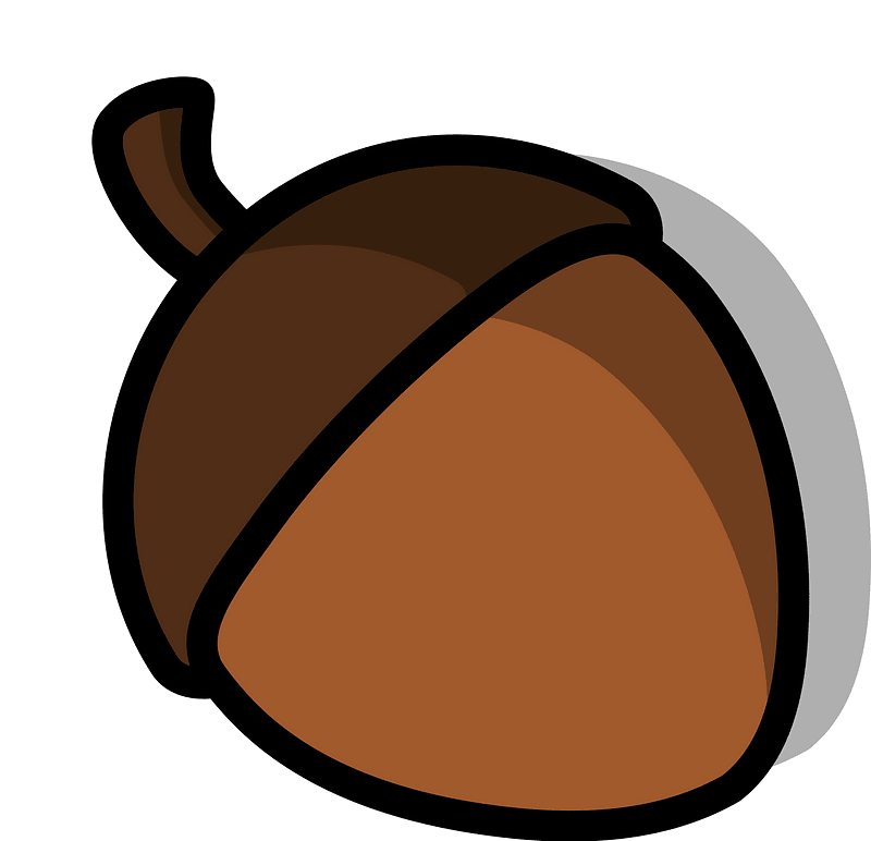 Acorn - Free vector clipart images on creazilla.com