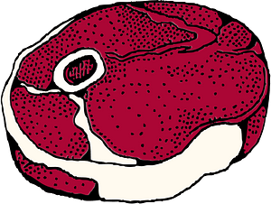 Lamb leg chop