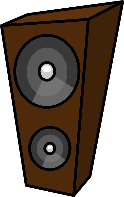 Brown Funky Speaker